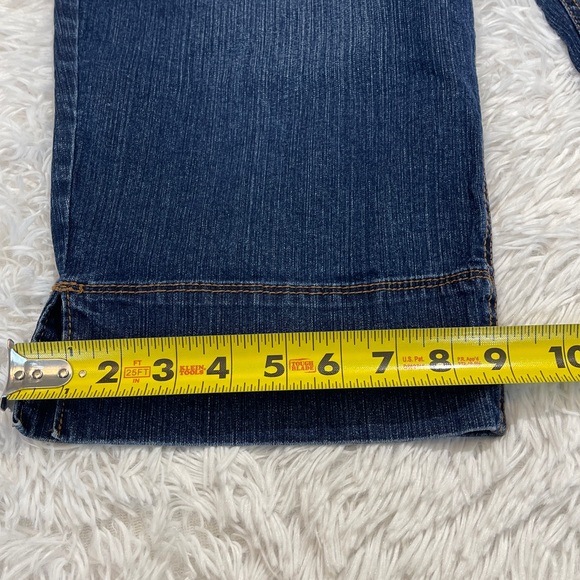 GLORIA VANDERBILT Blue Denim WOMENS CAPRIS SIZE 18 - Picture 3 of 8